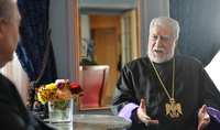 On the occasion of Independence Day President Armen Sarkissian received congratulations from Catholicos Aram I