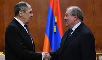 Армянский народ благодарен России и Президенту РФ за помощь, оказанную особенно в эти трудные дни. Президент Саркисян встретился с Сергеем Лавровым