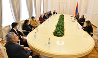 Let us face the truth, learn from today's mistakes, and advance, making efficient steps. President Armen Sarkissian met with a group of intellectuals, representing the spheres of science, education, and culture.