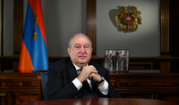 Поздравительное послание Президента Республики Армена Саркисяна по случаю Нового года