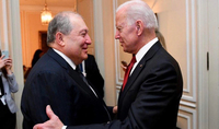 Je m’attends à ce que notre coopération favorise les relations amicales arméno-américaines. Le président Armen Sarkissian a félicité le président américain Joe Biden