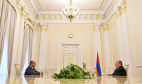 President Sarkissian met with Edmon Marukyan, the Head of the "Bright Armenia" faction of the National Assembly
