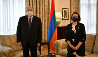 The newly appointed Ambassador of Finland to Armenia presented her credentials to President Armen Sarkissian