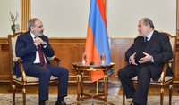 Le Président Armen Sarkissian a rencontré le Premier ministre Nikol Pashinyan