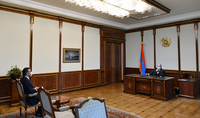 Le Président de la République et le Défenseur des droits de l'homme ont discuté de la création d'une “zone de sécurité” à Syunik