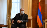 Le Président Armen Sarkissian a reçu les représentants du parti “Arménie Honnête”
