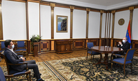 Президент Армен Саркисян встретился с Исполнительным директором фонда FAST Арменом Оруджяном