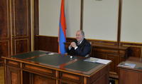 President Armen Sarkissian received the Minister of Education, Science, Culture and Sports Vahram Dumanyan