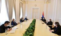 President Armen Sarkissian met with a group of lawyers