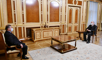 Президент Армен Саркисян принял члена ВСС Гагика Джангиряна