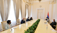 President Armen Sarkissian met with the heads of some journalistic organizations