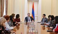 A group of public servants of the Artsakh Republic visited the Residence of the President of the Republic of Armenia