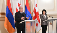 Укрепление отношений с Грузией – важная предпосылка безопасности и развития как наших стран, так и региона. Президенты Армении и Грузии выступили с заявлениями для прессы