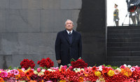 Discours du Président de la République d'Arménie, Armen Sarkissian, à l'occasion de l'anniversaire du génocide arménien