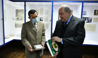 President Armen Sarkissian visited the House-Museum of Axel Bakunts in Goris