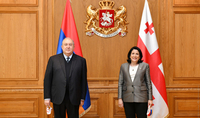 We are responsible for building relations between the future generations of the Armenian-Georgian peoples. President Armen Sarkissian sent a letter to the President of Georgia Salome Zourabichvili