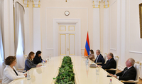 Les peuples arménien et libanais ont plus d'un dénominateur commun. Le Président Armen Sarkissian a reçu le Représentant spécial du Président libanais Vardiné Ohanyan