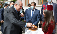 New jobs must be created so that the enemy can see that these villages are flourishing and not being emptied․ President Armen Sarkissian visited a number of communities in Syunik