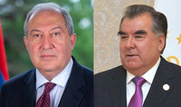 Համոզված եմ, որ հայ-տաջիկական բարեկամական հարաբերությունները հետագայում ևս կզարգանան և կբազմապատկվեն․ նախագաh Արմեն Սարգսյանին շնորհավորել է Տաջիկստանի նախագահը
