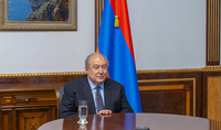 President Armen Sarkissian participated in an online meeting of FAST Advisory Board members