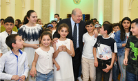Вы самые искренние и честные граждане Армении – в Президентской резиденции принимали в гостях детей из ряда приграничных общин, Арцаха и Гюмри