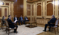 Президент Армен Саркисян обсудил вопросы развития науки и технологий с ответственными за сферы технологий, экономики и исполнительным директором FAST