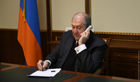 Le Président Sarkissian a souligné l'importance des élections pour le pays. Le Président a eu une conversation téléphonique avec le Président de la CEC (Commission Électorale Centrale)