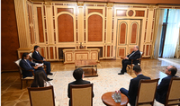 Importance of strengthening democratic institutions in Armenia. President Armen Sarkissian received the Director of the OSCE ODIHR and the Secretary General of the OSCE PA