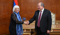 Our compatriots in the Diaspora should have the opportunity to use their experience and knowledge to serve the homeland. President Armen Sarkissian hosted Nora Armani