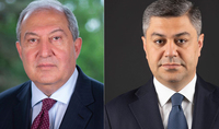 Le Président Armen Sarkissian a eu une conversation téléphonique avec Arthur Vanetsyan, le leader du parti politique Mon Honneur