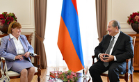 Вы всегда стояли рядом с армянским народом – Президент Армен Саркисян поздравил с Днём рождения баронессу Кэролайн Кокс
