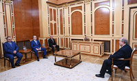 Президент Армен Саркисян принял руководителей Полиции, СНБ и СГО РА