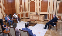 Մենք արաբական երկրների հետ ջերմ բարեկամական հարաբերություններ ունենք, և ձեր ներկայությունը ևս այդ մասին է վկայում. նախագահ Արմեն Սարգսյանը հյուրընկալել է «Էյր Արաբիա»-ի ղեկավարներին