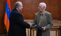 То, что Вы сделали, имеет громадную ценность для нашей архитектуры – Президент Армен Саркисян вручил высокую государственную награду Заслуженному архитектору Сашуру Калашяну