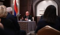 Наше будущее - строительство сильной Армении, а для этого нужно использовать наше преимущество - человеческий ресурс. Президент Саркисян встретился с представителями армянской общины Японии
