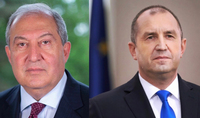 Президент Армен Саркисян имел телефонный разговор с Президентом Болгарии Руменом Радевым