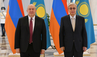 Le Président Armen Sarkissian a envoyé une lettre de condoléances au Président du Kazakhstan