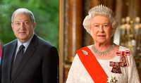 A l’occasion du jour de l'indépendance, Sa Majesté la Reine Elizabeth II a envoyé un message de félicitations au Président de la République Armen Sarkissian