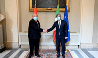 Je crois en l'amitié arméno-italienne et au réel potentiel de développement de la coopération. Le Président Armen Sarkissian a rencontré Roberto Fico, le Président de la Chambre des Députés italienne