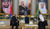 The President of the Republic of Armenia Armen Sarkissian paid a historic visit to Saudi Arabia