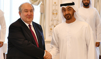 President Sarkissian met with Sheikh Mohammed bin Zayed Al Nahyan, Crown Prince of Abu Dhabi, Deputy Commander-in-Chief of the Armed Forces