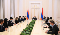Le Président Armen Sarkissian a rencontré les membres du Centre d'analyse du Conseil Atlantique