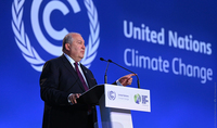 Речь Президента Республики Армена Саркисяна на 26-ой конференции стран-участниц Рамочной конвенции ООН по изменениям климата