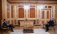 Президент Армен Саркисян принял руководителя Центра макроэкономических исследований Научно-исследовательского финансового института Министерства финансов РФ
