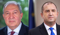 Le Président Armen Sarkissian a félicité Rumen Radev pour sa victoire aux élections présidentielles de Bulgarie