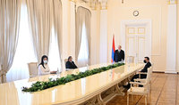 A swearing-in ceremony of judges took place at the President’s Residence