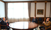 Le Président Armen Sarkissian a reçu Tatul Manaseryan, Président de l'ONG Arkady Ter-Tadevosyan Civic Council