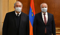 Le Président Armen Sarkissian a reçu l'Ambassadeur de la Fédération de Russie en Arménie Sergey Kopyrkin
