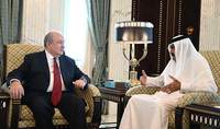 President of the Republic Armen Sarkissian met with the Father Emir of Qatar Hamad bin Khalifa Al Thani