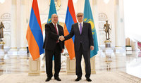 The cooperation between Yerevan and Nur-Sultan has a great potential for expansion. President Armen Sarkissian congratulated the President of Kazakhstan on the 30th anniversary of the country's independence